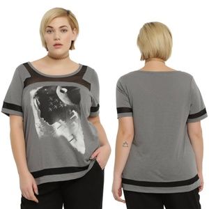 Star Wars Rogue One Jyn Mesh Insert Girls Top